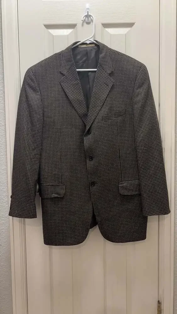 Joseph Abboud for Nordstrom Houndstooth Wool Sport Coat Jacket‎